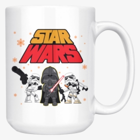 Star Wars Darth Vader And Storm Trooper Chibi Mug , - Star Wars, HD Png Download, Free Download