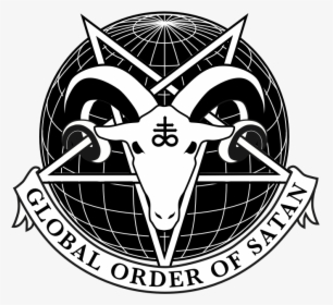 Transparent Satanic Png - Global Order Of Satan, Png Download, Free Download