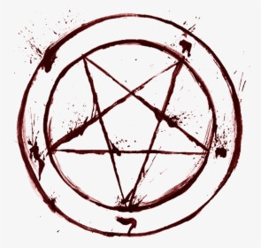 #blood #satan #pentagram #occult #religion #goth - Satanic Pentagram Png, Transparent Png, Free Download