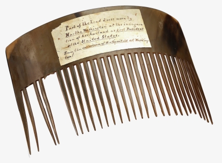 Martha Washington"s Hair Comb - Wood, HD Png Download, Free Download