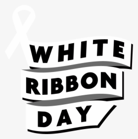 White Ribbon Day Logo - Illustration, HD Png Download, Free Download