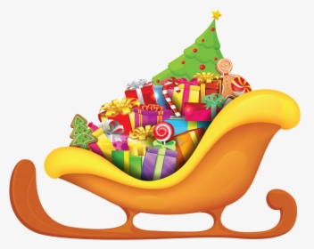 Download Free Sleigh Png Transparent Images Transparent - Illustration, Png Download, Free Download