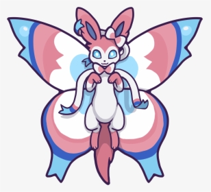 Sylveon , Png Download - Sylveon Butterfly, Transparent Png, Free Download