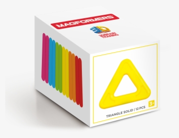 Triangle Solid 12pc Set - Magformers Triangle Set 12, HD Png Download, Free Download