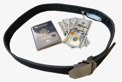 Travel Security Belt- Hidden Money Pouch - Belt Money Pouch, HD Png Download, Free Download