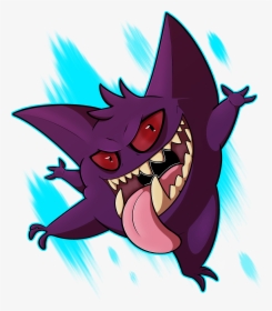 Wacky Gengar - Cartoon, HD Png Download, Free Download