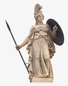 Image - Athena Statue Transparent Background, HD Png Download, Free Download