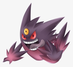 Mega Gengar Png - Imagen Png Mega Gengar, Transparent Png, Free Download