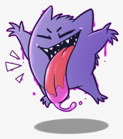 Gengar Is A Stinky Boy - Cartoon, HD Png Download, Free Download