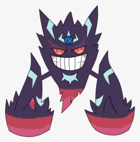 Alpha Mega Gengar - Alpha Gengar, HD Png Download, Free Download