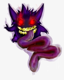 Gengar - Illustration, HD Png Download, Free Download