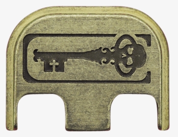 Skeleton Key Brass Rugged Finish Back Plate - Tool, HD Png Download, Free Download