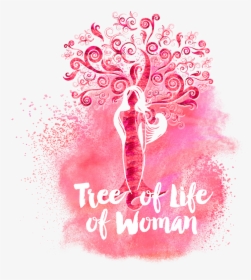 Tree Of Life Of Woman - Woman Tree Of Life Logo, HD Png Download, Free Download