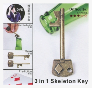 Skeleton Key - Key, HD Png Download, Free Download