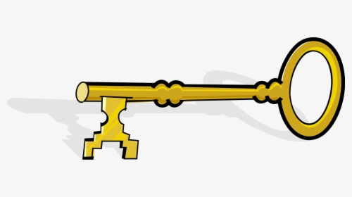 Vector Illustration Of Skeleton Security Key Unlocks, HD Png Download, Free Download