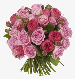 Pink Roses Flowers Bouquet Png Free Download - Pink Flowers Bouquet Png, Transparent Png, Free Download