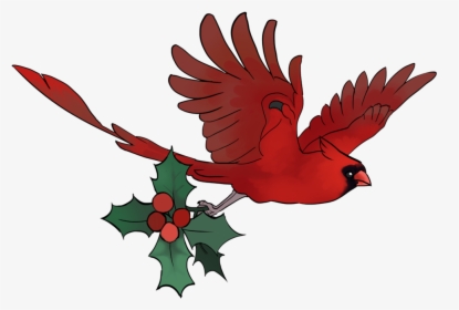 Cardinal Vector Flying - Cardinal Png, Transparent Png, Free Download