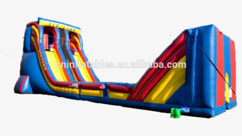Interactive Inflatable Games Slide,hot Sale Big Inflatable - Inflatable Zipline, HD Png Download, Free Download