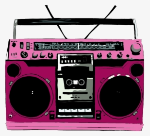 Gif Boombox Transparent Background , Png Download - Transparent Background Boombox Clipart, Png Download, Free Download