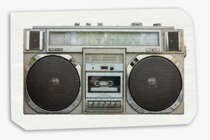 Transparent Song Icon Png - Vintage Radio Cassette, Png Download, Free Download