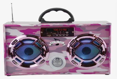 Mini Boom Box Pink - Mini Boombox Speaker, HD Png Download, Free Download