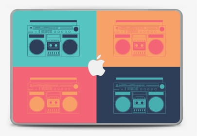 Boombox World Skin Macbook Pro 15” - Boombox, HD Png Download, Free Download