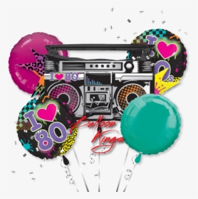 80s Boom Box Bouquet - 80s Boom Box, HD Png Download, Free Download
