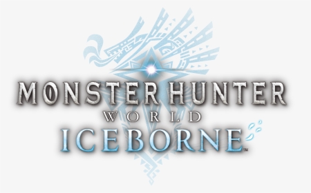 Monster Hunter World Iceborne Logo Png, Transparent Png, Free Download