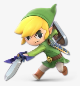 Toy Figurine - Toon Link Legend Of Zelda, HD Png Download, Free Download