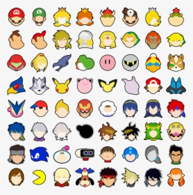 Clip Art Super Smash Bros Ultimate Stickers - Smash Ultimate Stock Icons Png, Transparent Png, Free Download