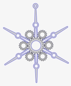 Steampunk Ornament - Cross, HD Png Download, Free Download