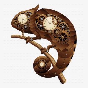 Download Steampunk Png Clipart Steampunk Clip Art Clock - Steampunk Png, Transparent Png, Free Download