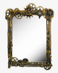 Steampunk Gear Wall Mirror - Steampunk Mirror, HD Png Download, Free Download