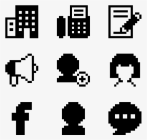 Essential Set - Retro Pixel Icon, HD Png Download, Free Download
