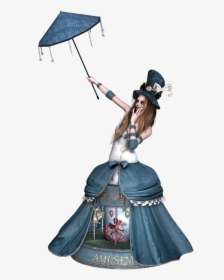 Girl Dress Steampunk Free Picture - Steampunk Girl Png, Transparent Png, Free Download