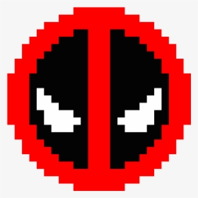 Deadpool Pixel Art By Xzavieryt Deadpool Pixel Art - Pixel Art Deadpool Logo, HD Png Download, Free Download