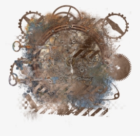Steampunk Element Background 800 X 800 Png Transparent - Steampunk, Png Download, Free Download