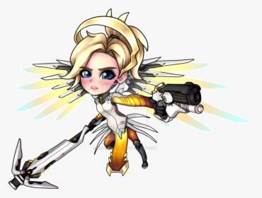 Image - Overwatch Mercy Clipart, HD Png Download, Free Download