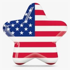 Download Flag Icon Of United States Of America At Png - Usa Flag Star Icon, Transparent Png, Free Download