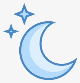 Moon And Stars Icon, HD Png Download, Free Download