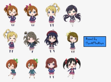 Transparent Love Live Png - Love Live Muse Chibi, Png Download, Free Download