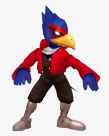Smashbros Characors - Melee Falco Png Red, Transparent Png, Free Download