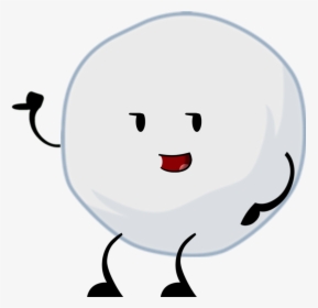 Transparent Blue Snowball Png - Snowball Bfdi, Png Download, Free Download