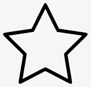 Favorite Bookmark Star Like - Outline Star Clipart, HD Png Download, Free Download