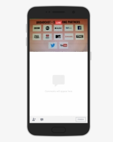 Facebook Live Audio On Android Invite Friends To Join - Iphone, HD Png Download, Free Download