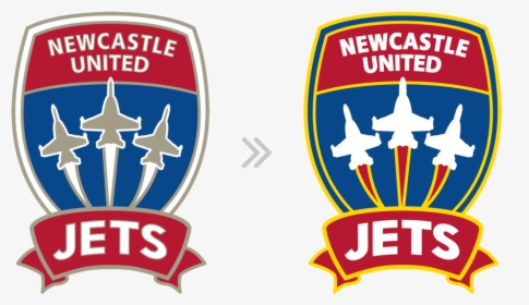 Newcastle Jets Logo Recolour - Newcastle Jets Logo Png, Transparent Png, Free Download