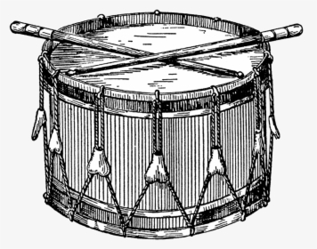 Vintage Drum - Marching Snare Drum Clipart, HD Png Download, Free Download