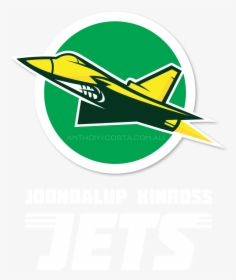 Joondalup Jets Afl Sports Logo Design - Logos And Uniforms Of The New York Jets, HD Png Download, Free Download