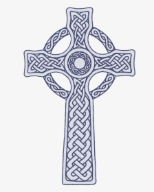 233 Celtic Cross Gray - Celts, HD Png Download, Free Download