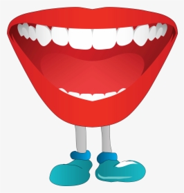 Mouth Lips Talking Icon Clipart Free Clip Art Images - Talking Mouth Png Gif, Transparent Png, Free Download